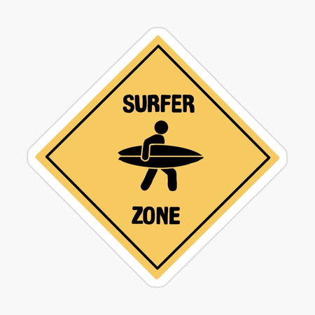surf sign