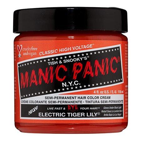 Manic Panic Hair Dye "Electric Tiger Lily"