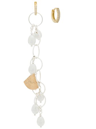 Apples & Figs Pearl Drop Earrings | Farfetch.com
