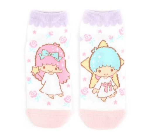Little Twin Stars Ankle Socks: Kiki & Lala | Sanrio