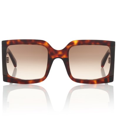 Square Acetate Sunglasses - Celine Eyewear | Mytheresa