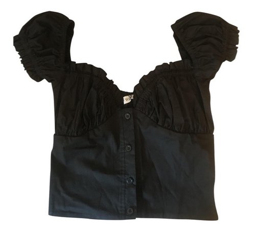 corset top black