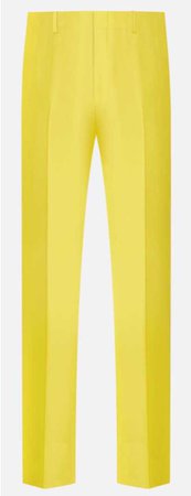 yellow dior pants