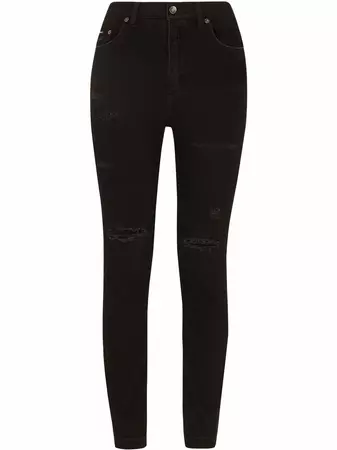 Dolce & Gabbana Audrey Distressed Skinny Jeans - Farfetch