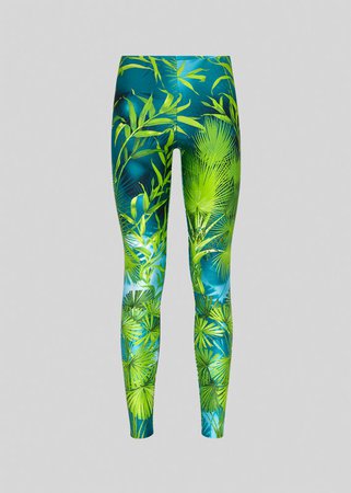 Versace Jungle Print Leggings for Women | US Online Store