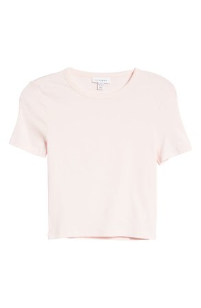 TOPSHOP Everyday Shrunken Cotton T-Shirt | Nordstrom