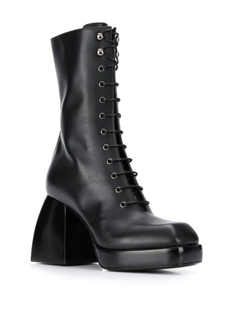 Nodaleto lace-up high heel boots - FARFETCH
