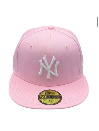 PINK YANKEES FITTED