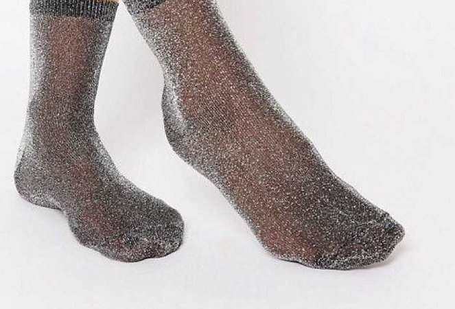 glitter socks