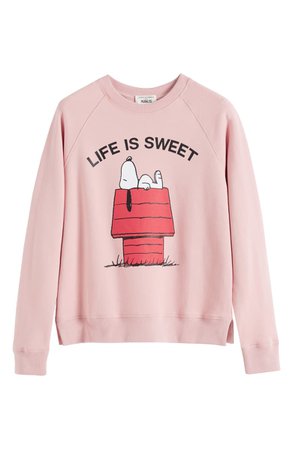 Chinti & Parker x Peanuts® Life is Sweet Graphic Sweatshirt | Nordstrom