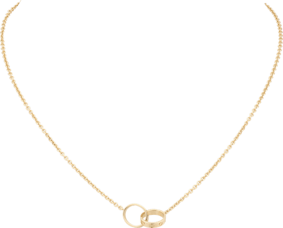 Cartier LOVE NECKLACE YELLOW GOLD