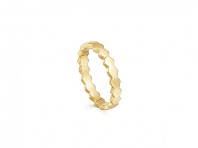 Gold Rhea Acre Ring | 18ct Gold Vermeil | Missoma