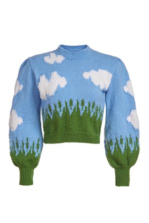 Clouds Knit Sweater – Lirika Matoshi