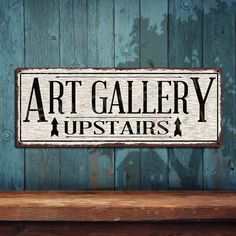 Art Gallery Sign