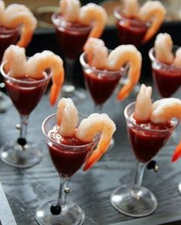 Bring On The Minis! The Mini Wedding Appetizers!