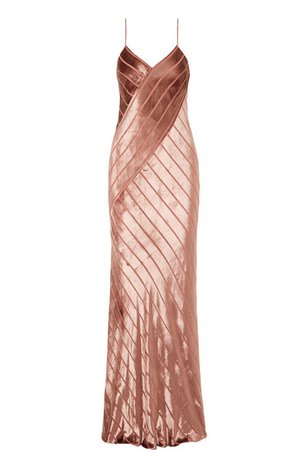 Michelle Mason | Devoré-chiffon gown