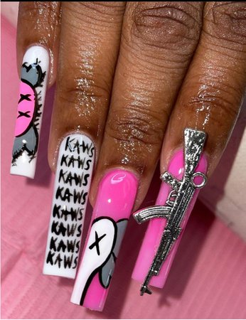kaws nails