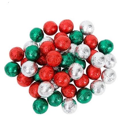 Palmer Chocolate Christmas Balls 5 lb Bag | Christmas Candy | SweetServices.com