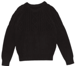 Kris Van Assche Cable Knit Sweater