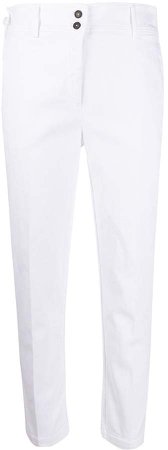 Cropped Slim Trousers