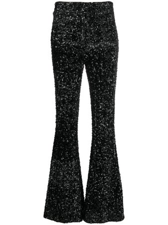 Dorothee Schumacher sequin-embellished Bootcut Trousers - Farfetch