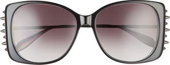 Alexander McQueen 59mm Gradient Square Sunglasses | Nordstrom