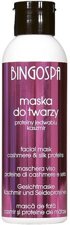 Μάσκα προσώπου με πρωτεΐνες από μετάξι και κασμίρ - BingoSpa Mask With Cashmere And Silk Proteins | Makeup.gr