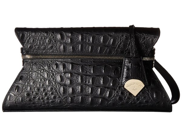 Vivienne Westwood - Kelly Clutch Bag (Black) Clutch Handbags