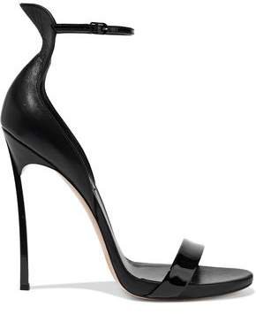Techno Blade Matte And Patent-leather Sandals