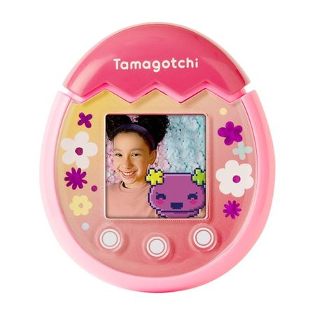 Tamagotchi Pix - Floral (Pink) Electronic Pet - Walmart.com