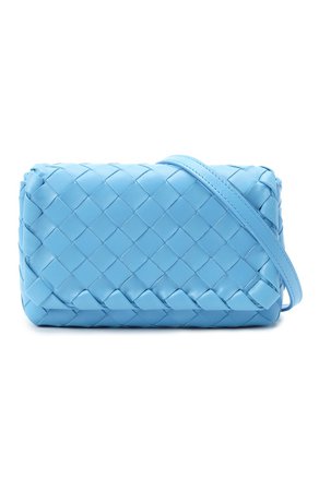 Женская синяя сумка BOTTEGA VENETA — купить за 110000 руб. в интернет-магазине ЦУМ, арт. 609412/VCPP5