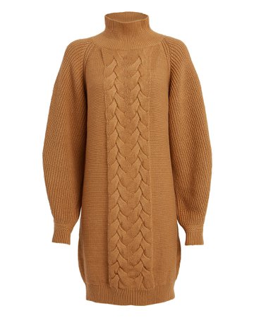 Caroline Constas | Cable Knit Sweater Dress | INTERMIX®