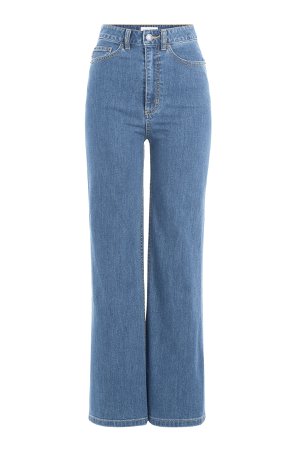 Cropped Flared Jeans Gr. 31