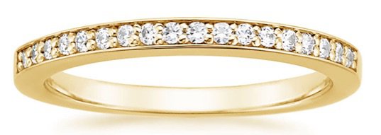 Starlight Diamond Ring  Metal: 18K Yellow Gold
