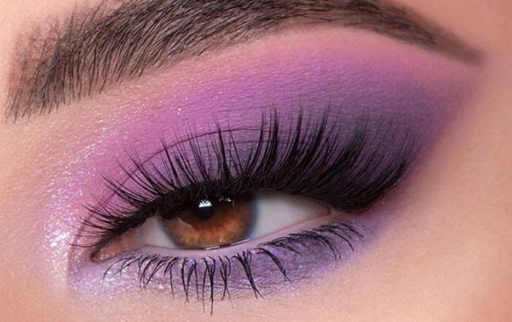 Purple / Pink Eye Makeup