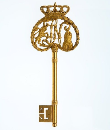gold unique key