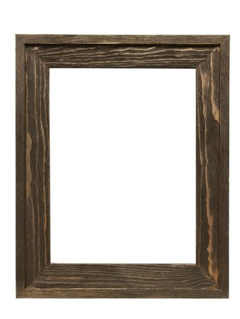 2-5/8" Rustic Barnwood Distressed Wood Picture Frame Custom Size