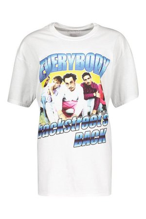 ﻿​Backstreet Boys Licensed T-Shirt Dress | Boohoo