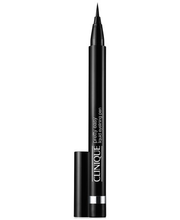Eyeliner Clinique Pretty Easy Liquid Eyelining Pen, 0.02 oz & Reviews - Makeup - Beauty - Macy's