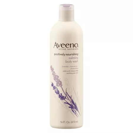 Aveeno® Positively Nourishing Calming Body Wash - 16 fl oz : Target