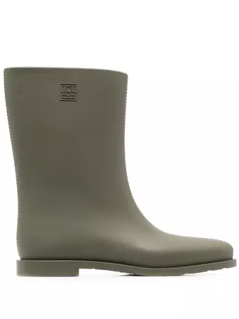 TOTEME Rain logo-debossed Boots - Farfetch