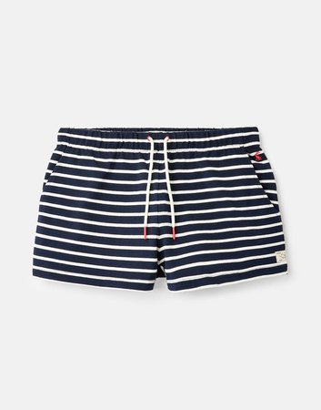 Elle null Jersey Stripe Shorts , Size US 6 | Joules US