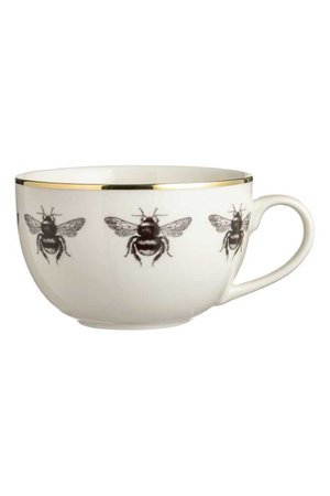 Porcelain Cup - White/bees - Home All | H&M CA