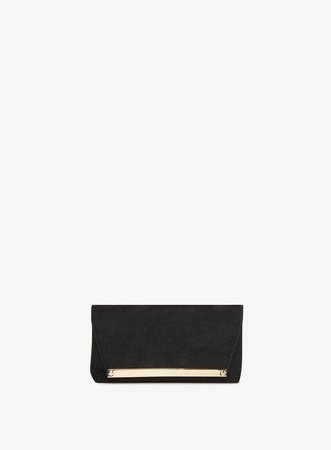 Black Envelope Clutch Bag - Bags & Purses - Accessories - Dorothy Perkins Europe