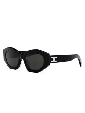 Shop CELINE Triomphe Cat Eye Sunglasses | Saks Fifth Avenue