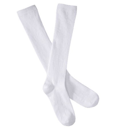 White Knee-high Socks