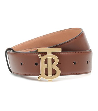 Tb Leather Belt - Burberry | Mytheresa