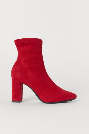 Sock Boots - Red | H&M