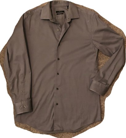 Marc Anthony grey LS button up
