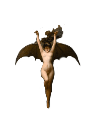 bat woman art Joseph Penot
